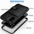 Wallet Case Wallet Bumper Shockproof Case Compatible with iPhone 11 Pro Max