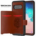 2 in 1 Leather Case Samsung Galaxy S10 S10plus S20plus Protective Cover 