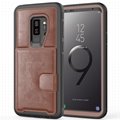 Samsung Galaxy S9 Plus Case PU Leather Holder for Business Man