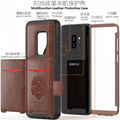 Samsung Galaxy S9 Plus Case PU Leather Holder for Business Man