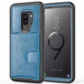 Samsung Galaxy S9 Plus Case PU Leather Holder for Business Man