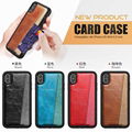 Fashion Cards Holder Leather Case iPhone X XR XS Max 6 6s Plus 7 8 Plus Brand