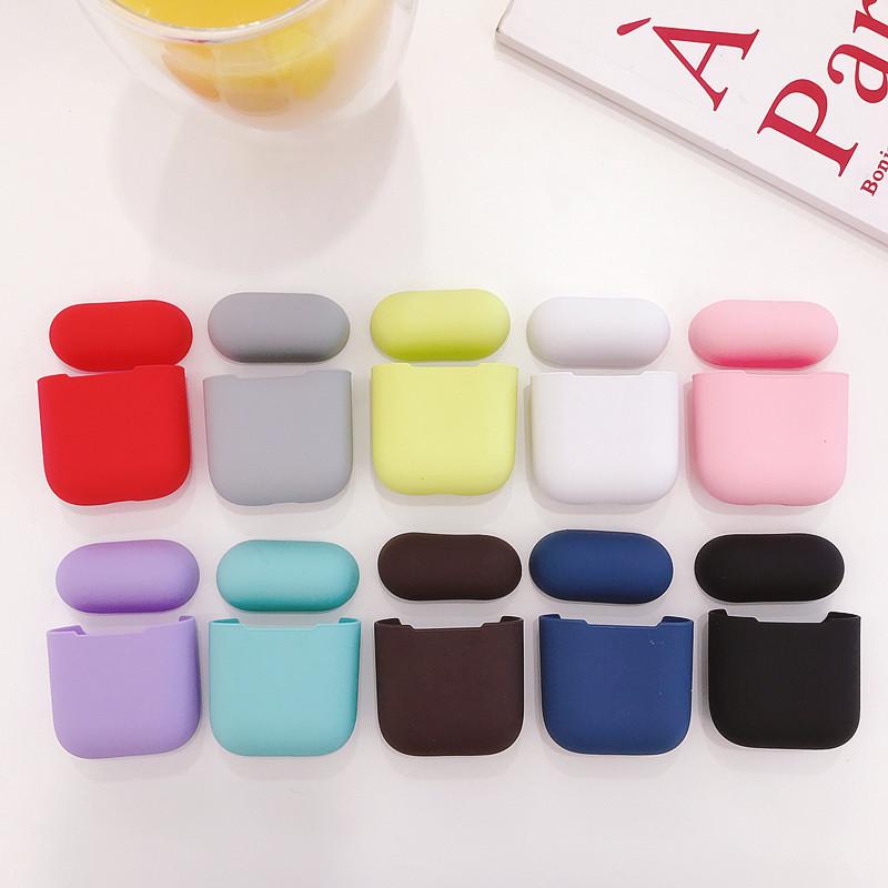 Cheap Solid Color Bluetooth Airpods Protective Case