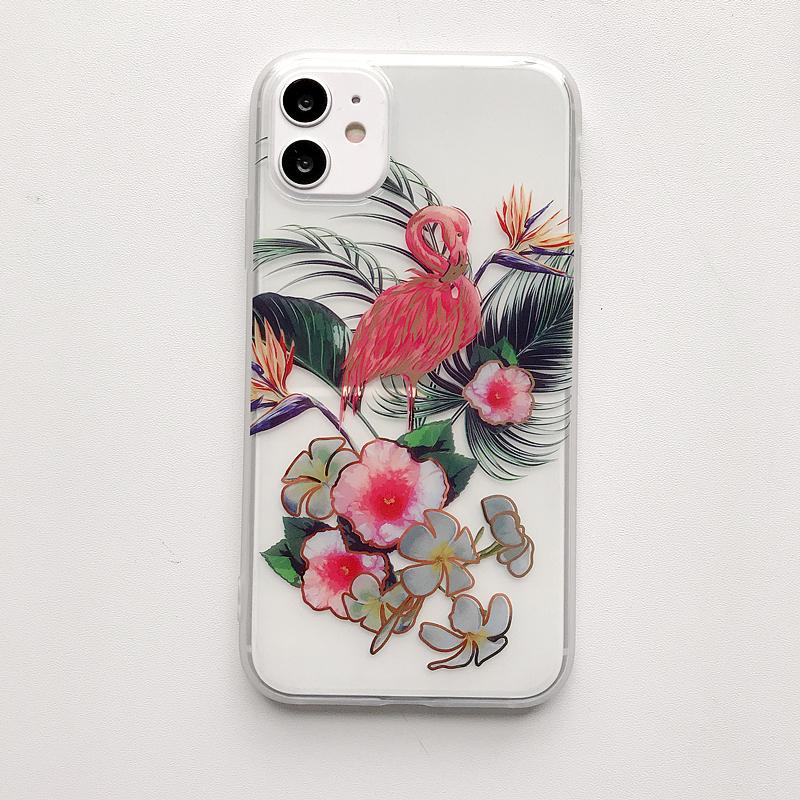 Luxury Plating Case IMD Flower Plating Case for iPhone  2