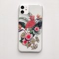 Luxury Plating Case IMD Flower Plating Case for iPhone  2