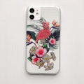 Luxury Plating Case IMD Flower Plating Case for iPhone 