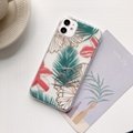 Luxury Plating Case IMD Flower Plating Case for iPhone  3