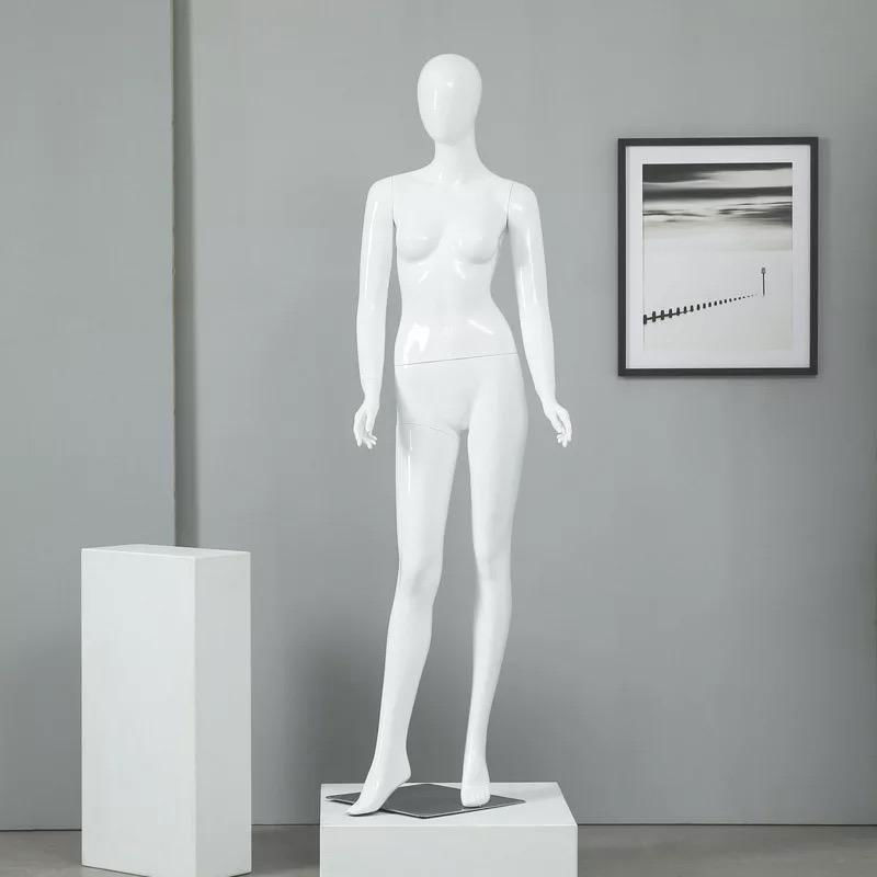 Fashion abstract egg head full body female mannequin  2