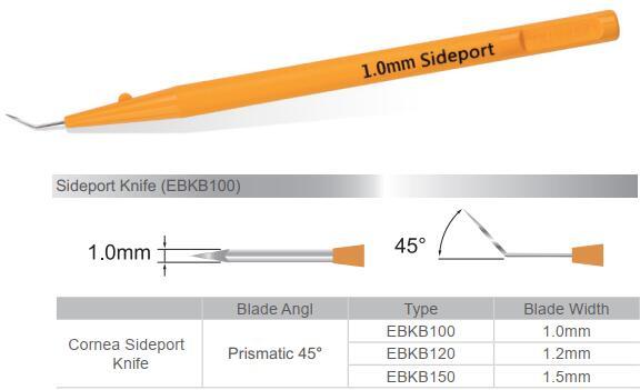 Disposable Ophthalmic Knives - Sideport Knife    