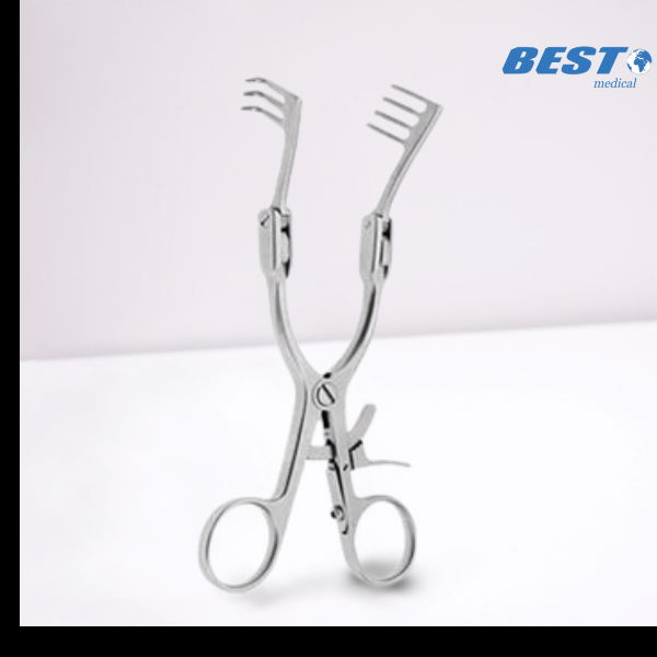 Neurosurgery Self-Retaining Posterior Fossa Retractor/Posterior Brain Retractor 2