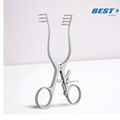 Self-retaining Mastoid Retractor, Retractor mastoideo autosujetante