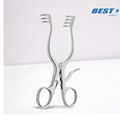 Self-retaining Mastoid Retractor, Retractor mastoideo autosujetante