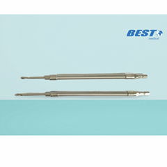 Flexible acetabular drill bits, Flexible hip socket drill, Acetabular Hip Burs