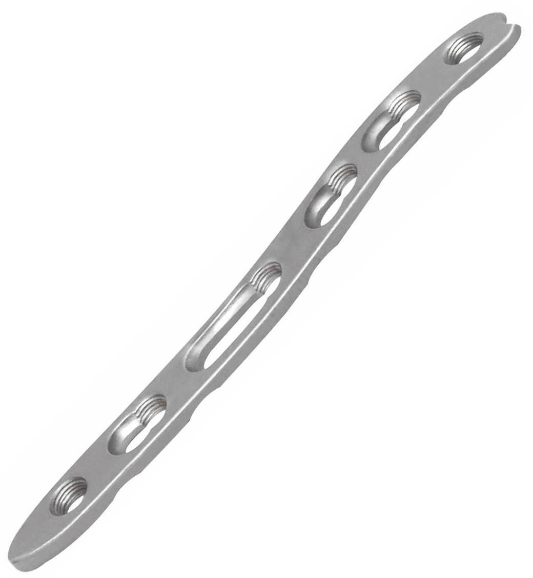 Distal radius straight locking plate-Placa de bloqueo recta para radio distal