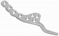 Clavicle hook locking plate - Placa de