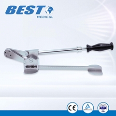 Spine surgery titanium rod cutter instrument