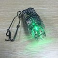 Deep Drop LED Fishing Light 2, 100 FT Green Red Flash Alarm Squid Lamp