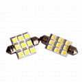 9-SMD Auto Interior LED Festoon Light 2