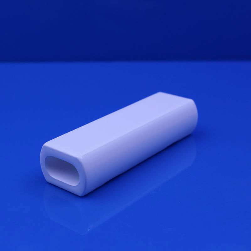 96% al2o3 aluminium oxide Ceramic Tube Alumina Ceramic Tube refractory  2