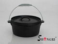 SRO51 Shengri Cast Iron Dutch Oven