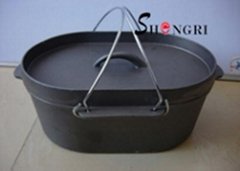 SR052 Shengri New Dutch Ovens Cast Iron Cookware For Outdoor Cooking
