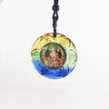 New Crystal tibetan buddhist jewelry with White Tara images inside for crystal l 3