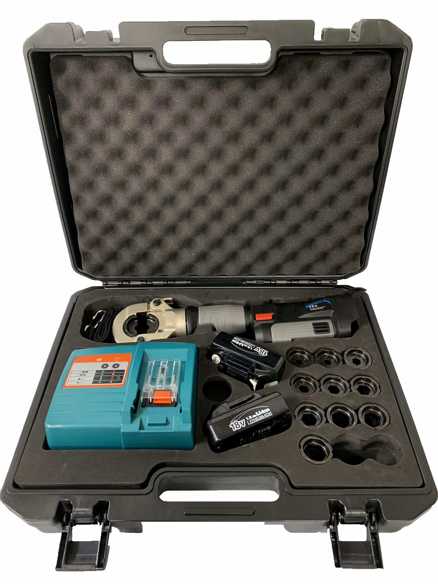 PZ-1930 Mini Pex Pressing Tools with Changeable Dies for Copper, Stainless Pipe  1