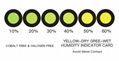 Yellow Cobalt-free Humidity Indicator Card for PCB Packaging 1