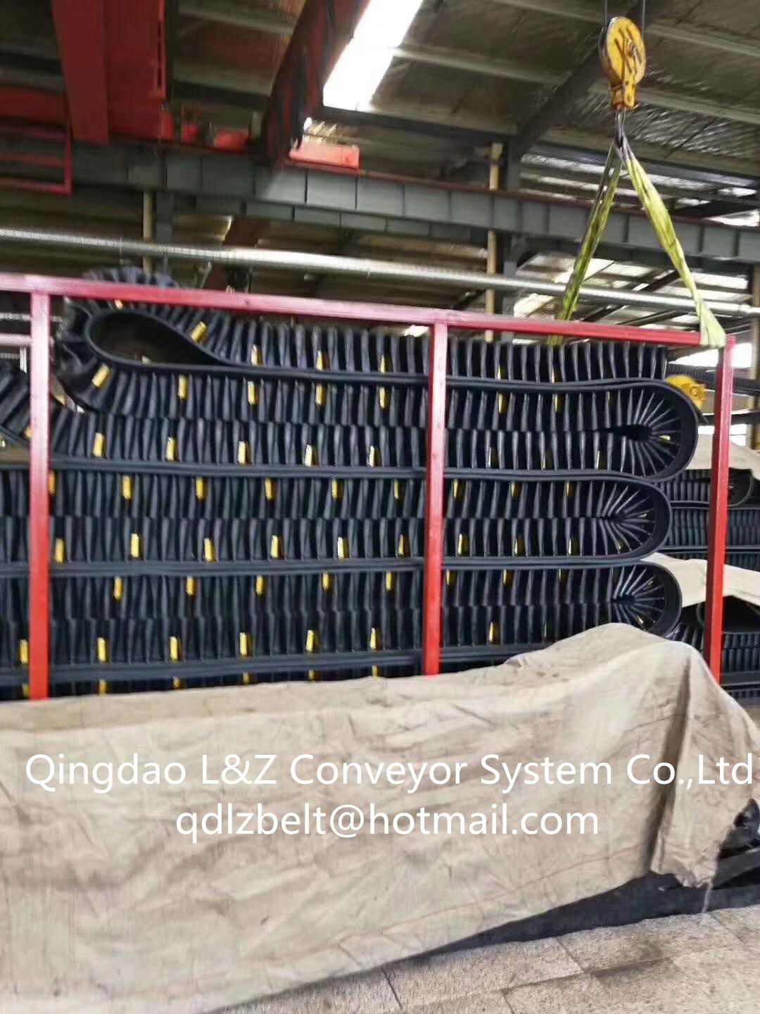 high quality fire retardant rubber conveyor belt 4