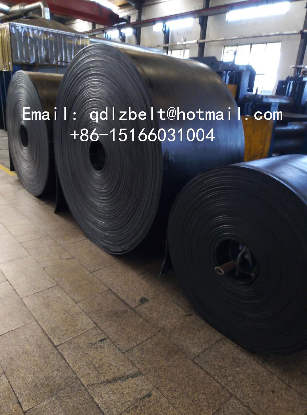 NN500 heat resistant rubber conveyor belt 2