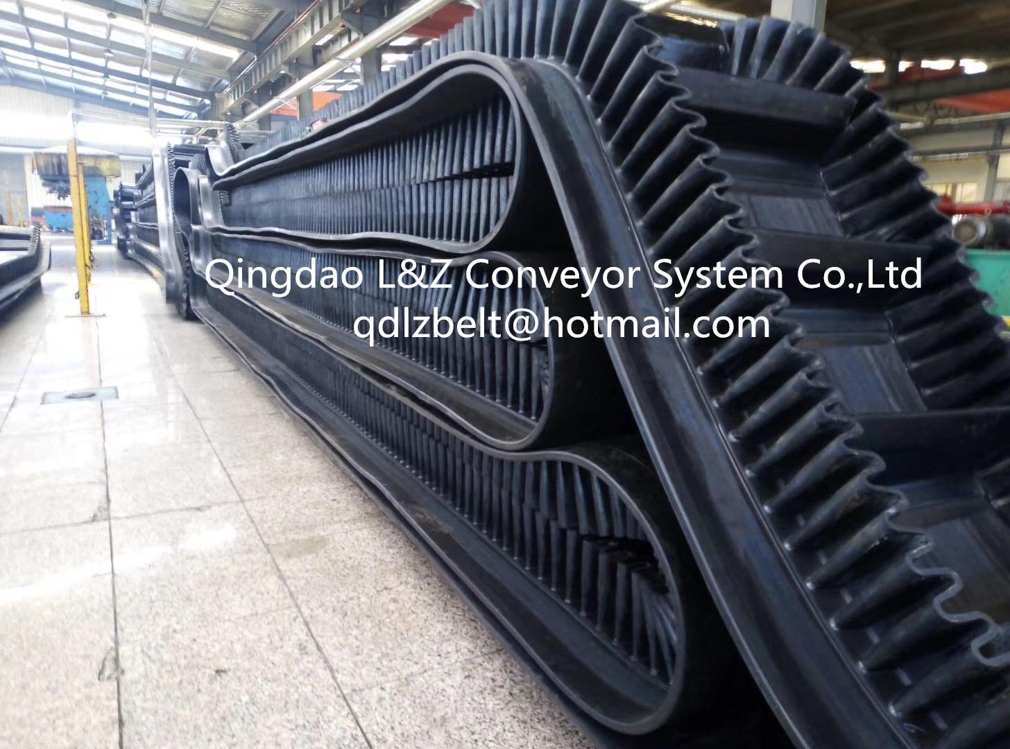 endless sidewall conveyor belt 4