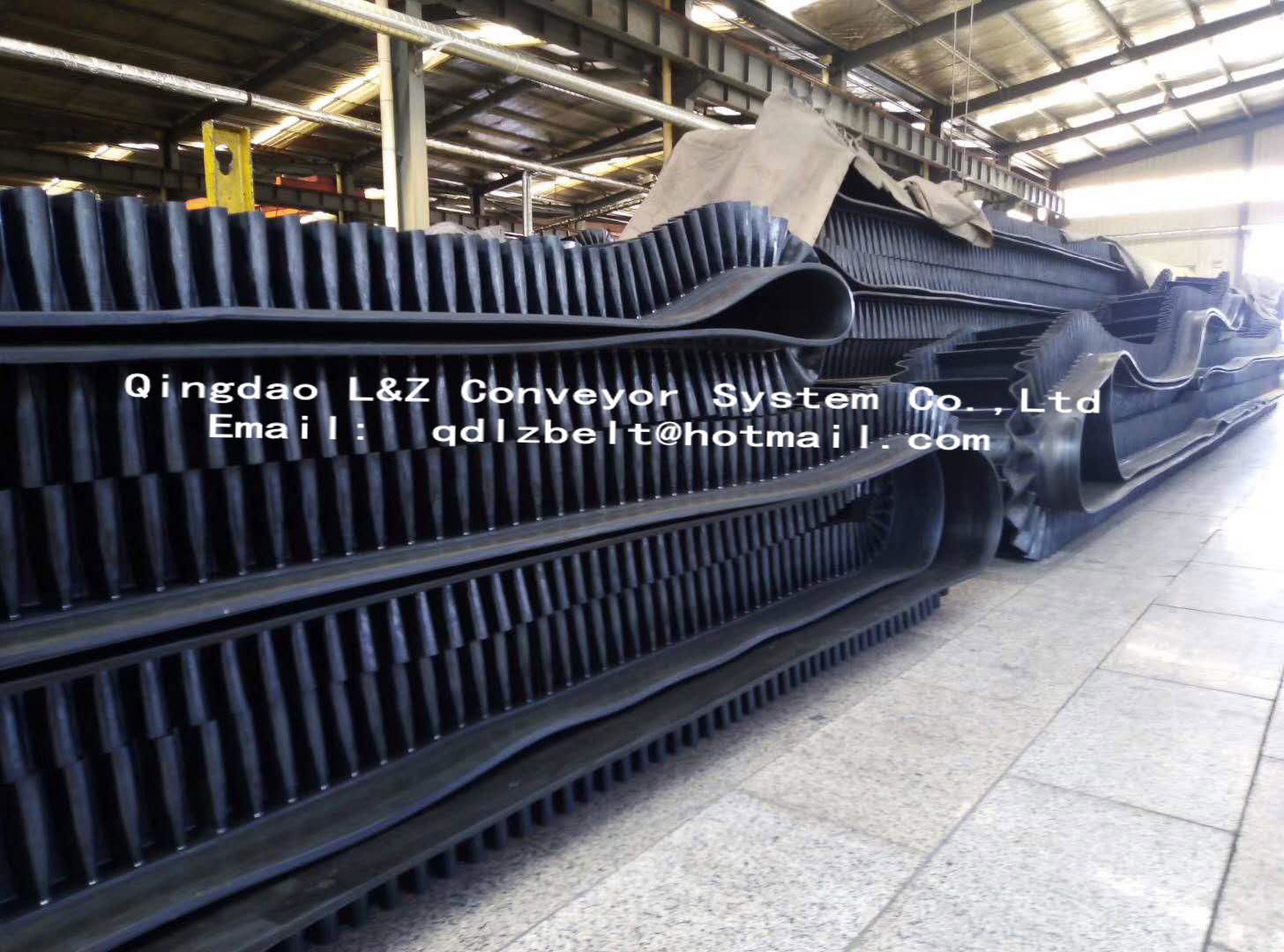 endless sidewall conveyor belt 5