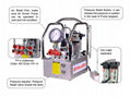 Air drive hydraulic pump for hydraulic