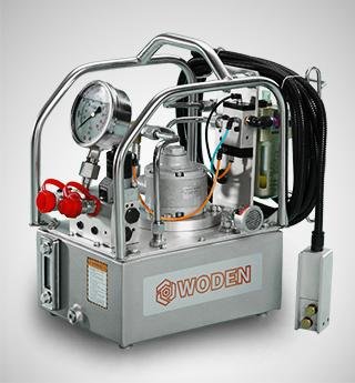 Air drive hydraulic pump for hydraulic torque wrench 3