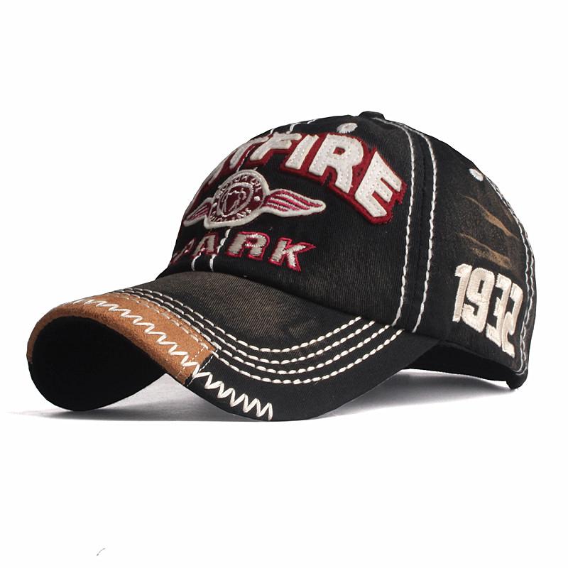 Hot sale text embroidery logo curve brim custom twill cotton  baseball caps manu 2