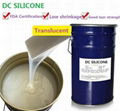 Environmentally High Temperature Resistant Addition Cure Silicone Rubber 