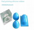  Soft  High Temperature Resistance  Pad Printing RTV-2 Silicone Rubber  2