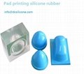   Soft  High Temperature Resistance  Pad Printing RTV-2 Silicone Rubber 