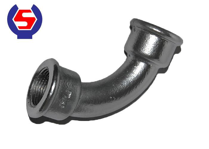 90°Bends Malleable Iron Pipe Fittings 2