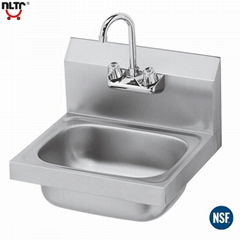 Wall-Mount Stainless Steel Hand Sink NSF Certificate