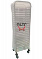 Stainless Steel Rack Trolley with cover 1