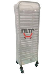 Stainless Steel Rack Trolley with cover