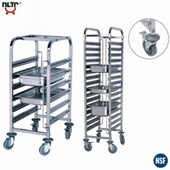 Stainless Steel Single Unit Rack Trolley (Knock-down)