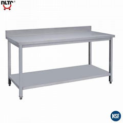 Stainless Steel European Style Work Table with 1 layer (Foaming)