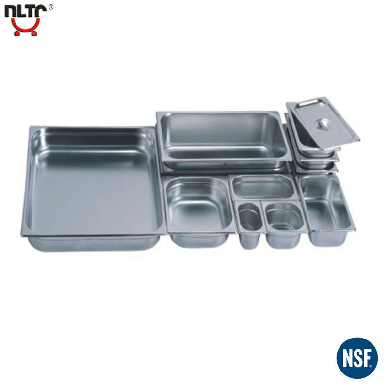 Stainless Steel Gastronom Pans NSF Certified