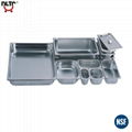 Stainless Steel Gastronom Pans NSF