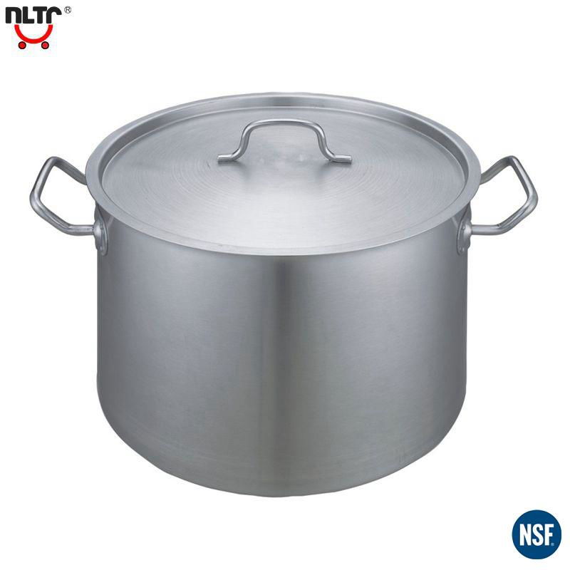 Short Body Stainless Steel Pot With Compound Bottom (03 Style)