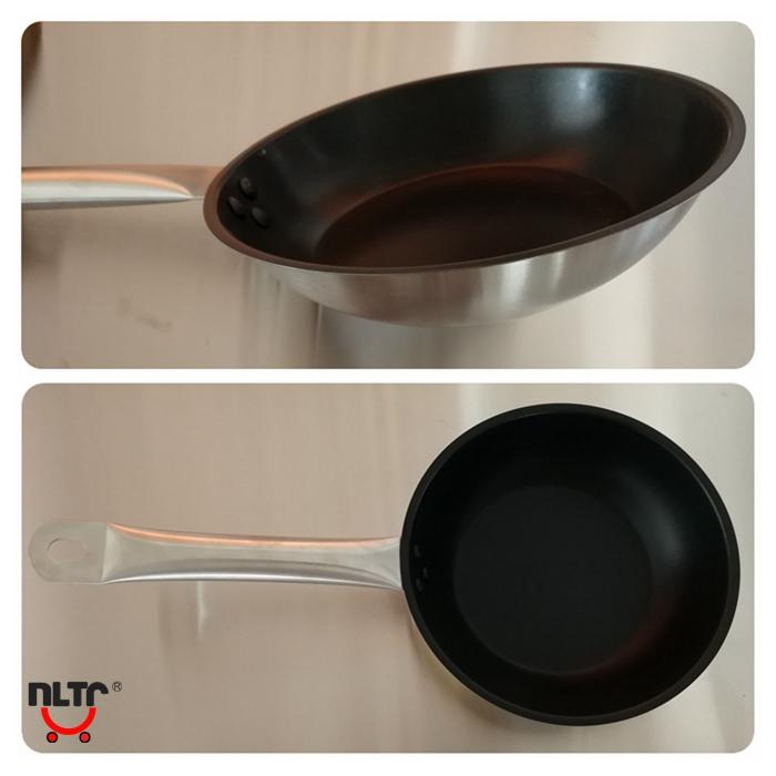 Non-Sticky Composite Bottom Slanting Pan European 3