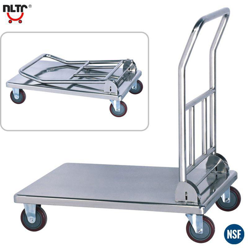 Stainless Steel Foldable Platform Handcart 1