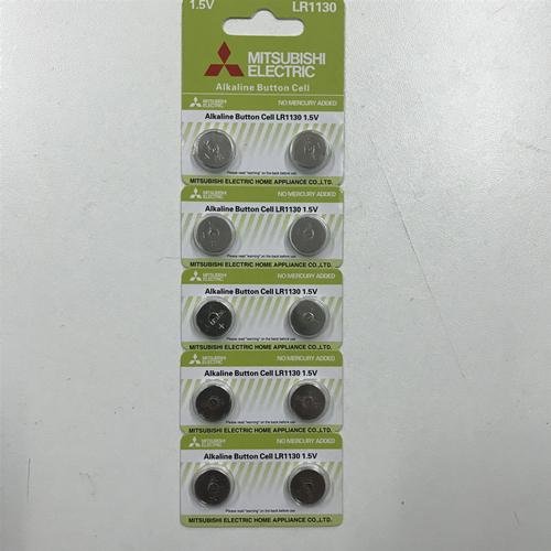 Mitsubishi LR1130 button cell battery AG10 battery watch battery 389 battery 1